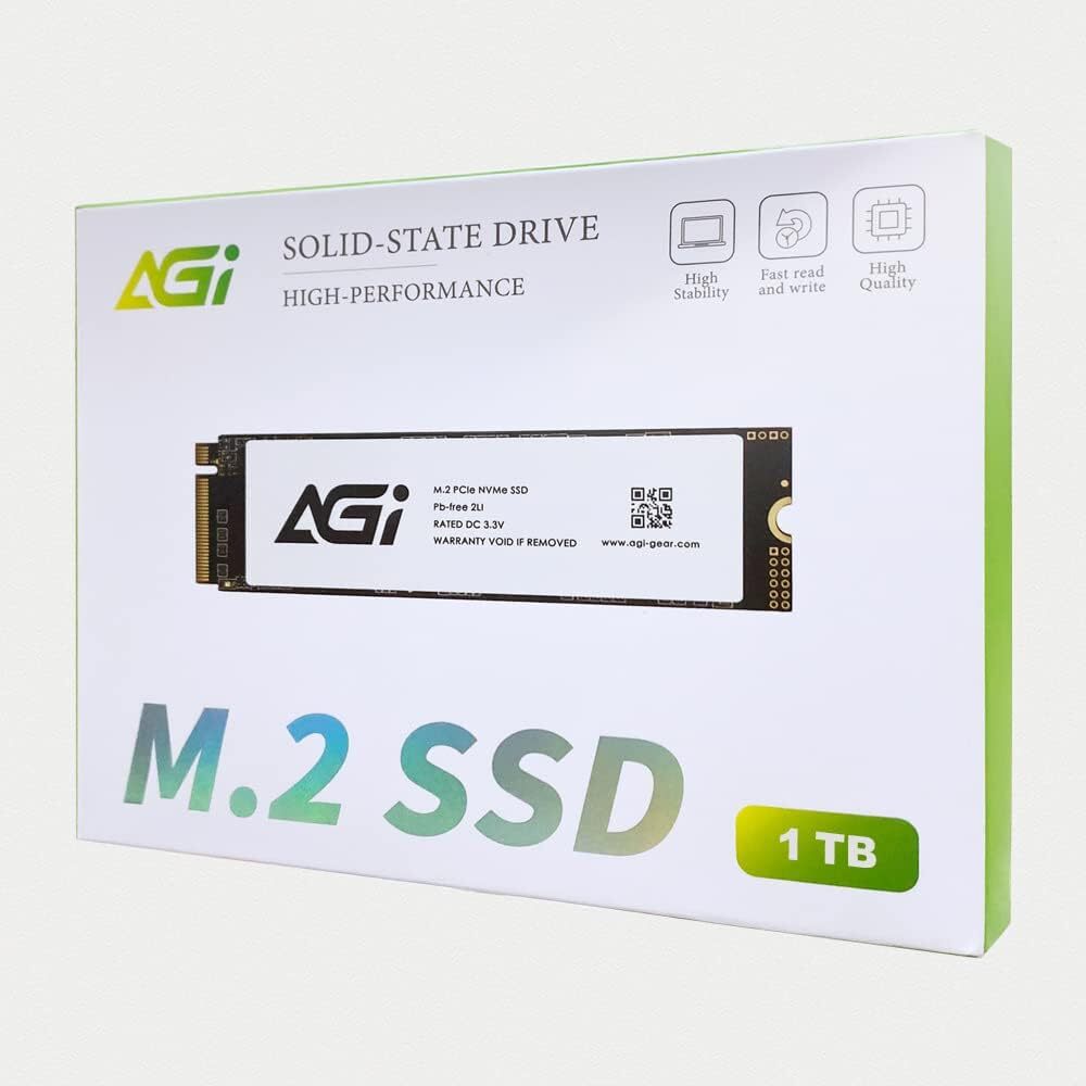 buy AGI 1TB PCIe NVMe M.2 SSD – High-Speed 3D NAND